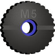 M4-M5 Plastik Kaplamalı Somun